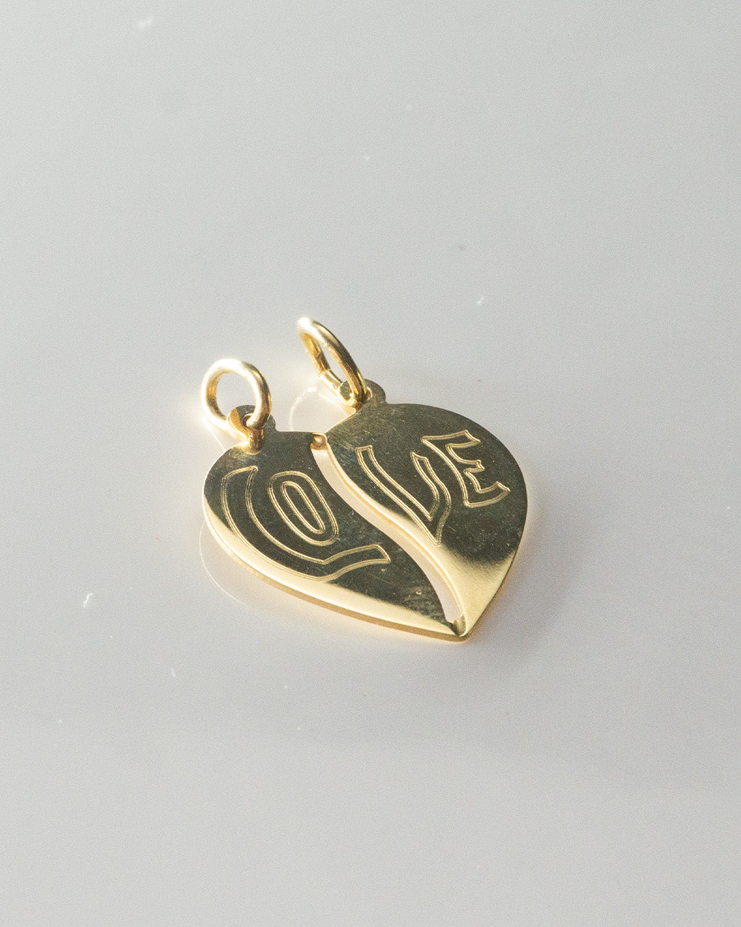 BFF gold charm