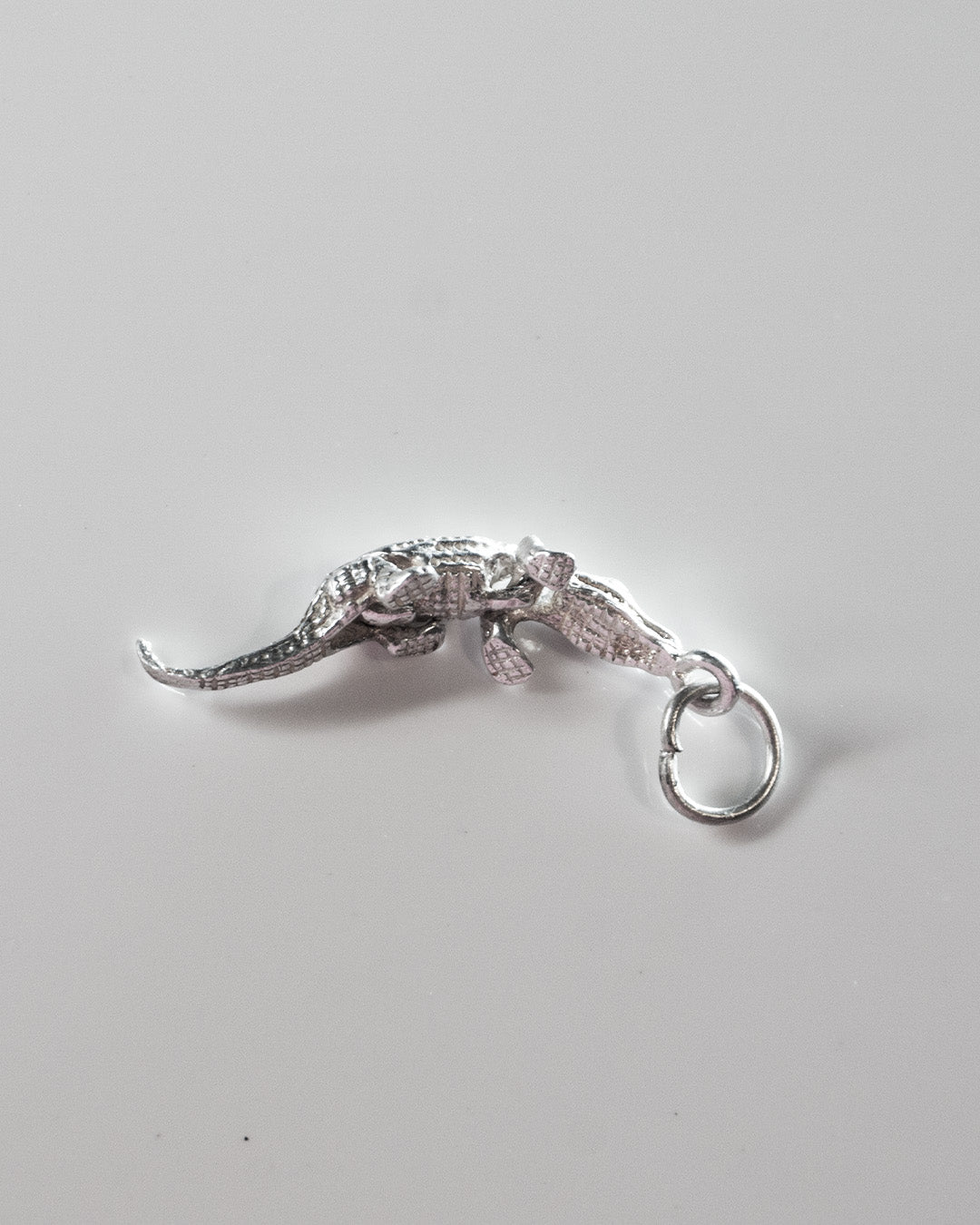 See Yu Later Crocodile Silver Charm