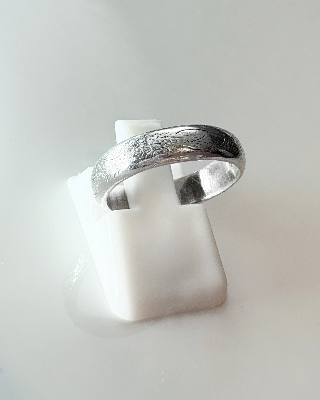 silver dragon ring