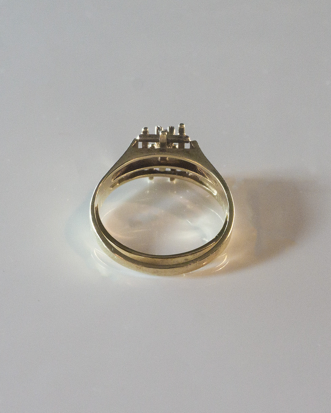When 2 Become One Gold Rings