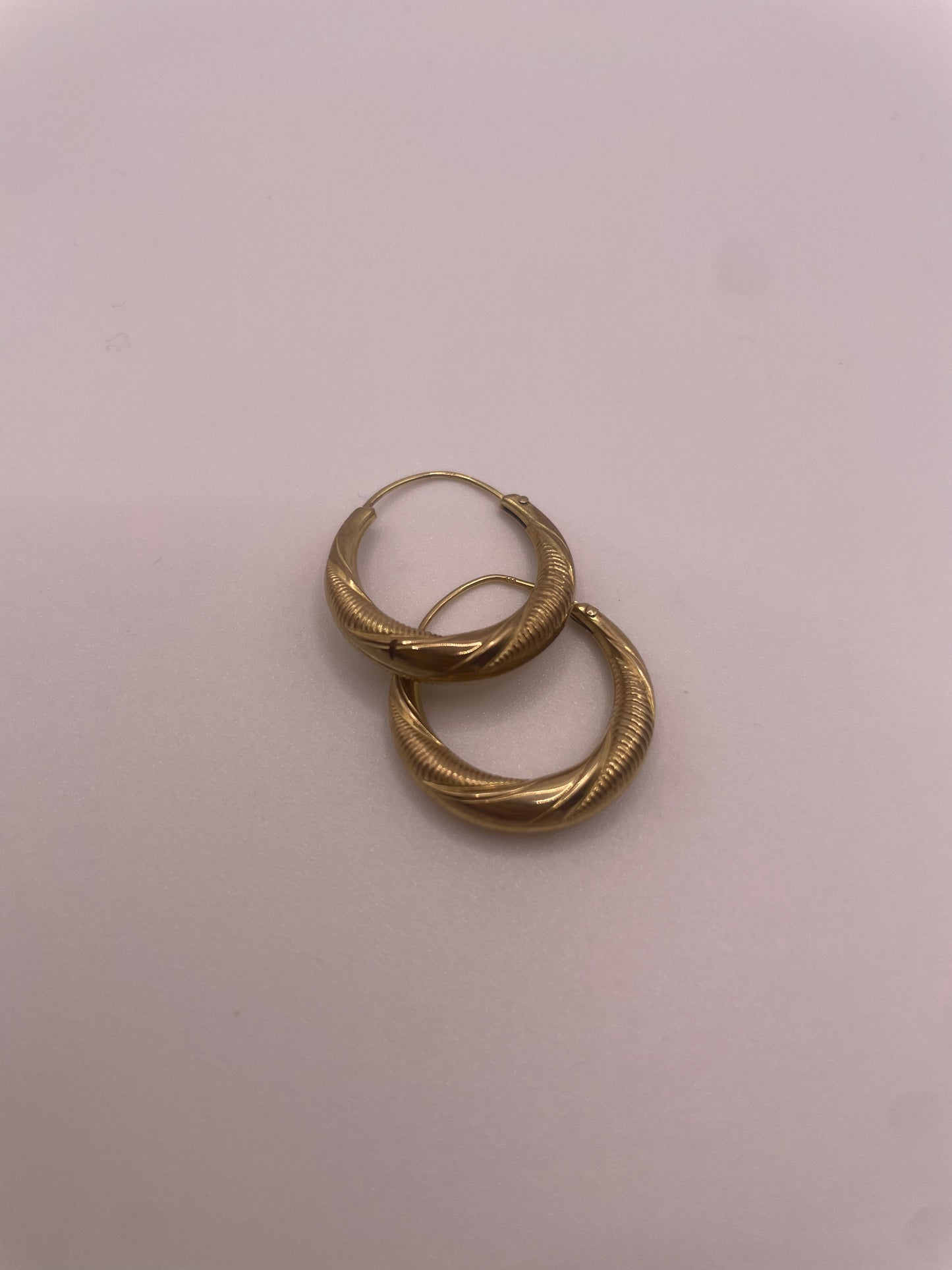 bold decorated hoops
