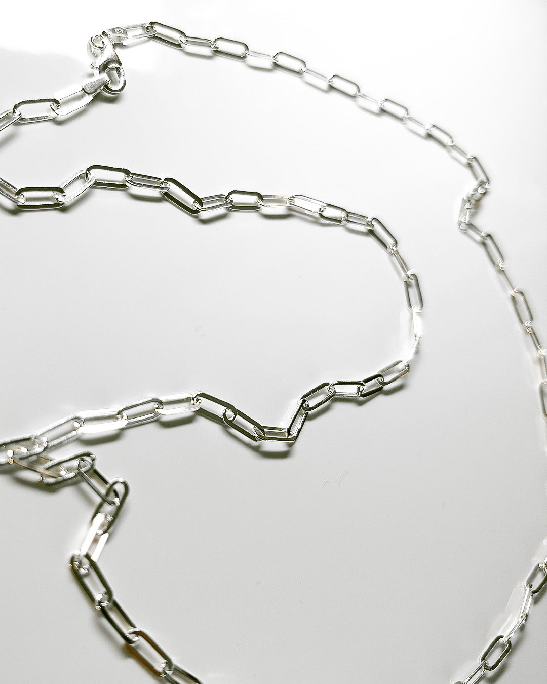 silver classy bicycle necklace