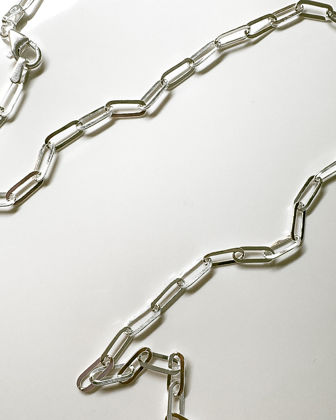 silver classy bicycle necklace