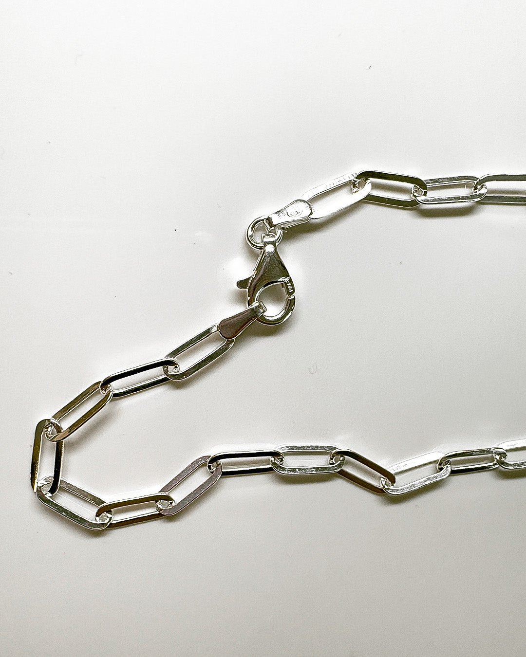silver classy bicycle necklace