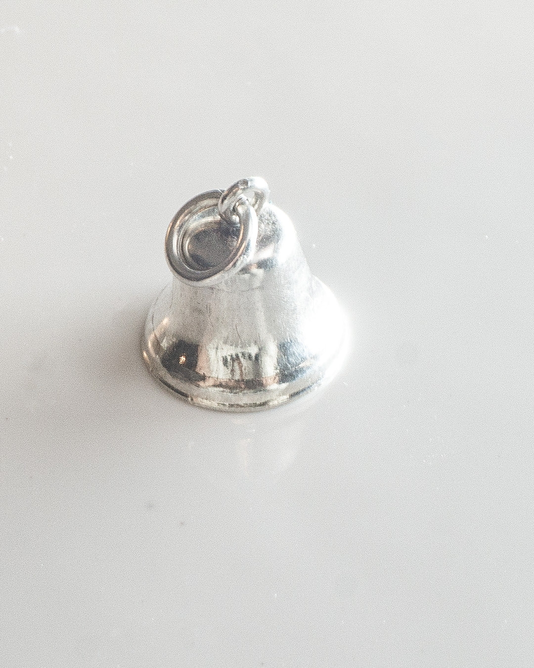 Silver Bell Charm