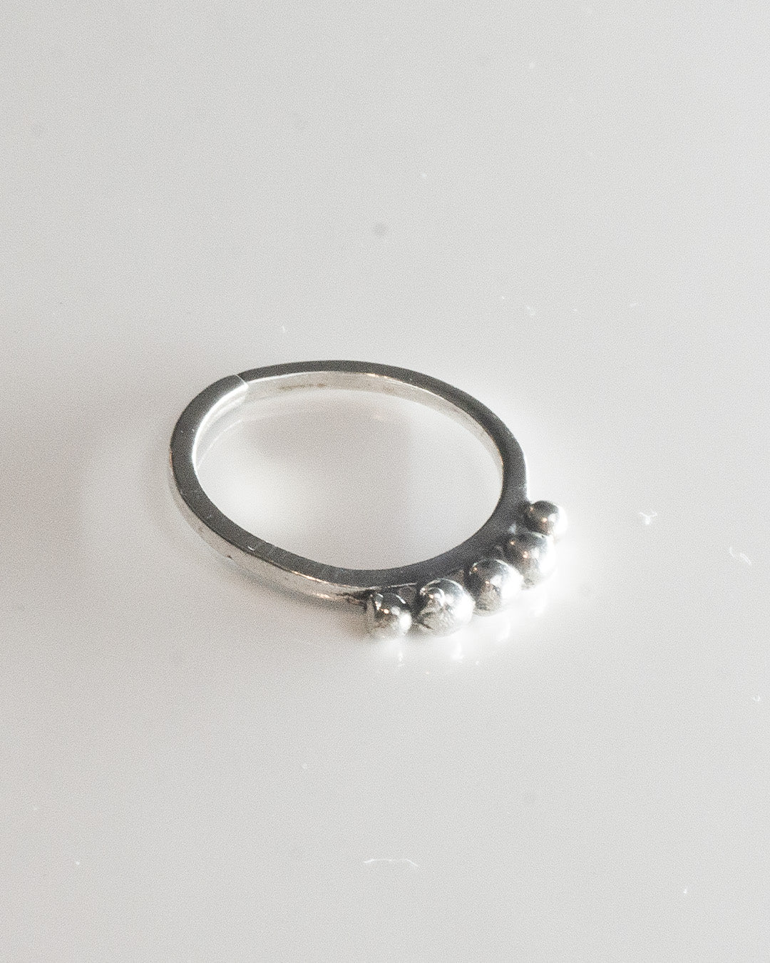 high five silver ring