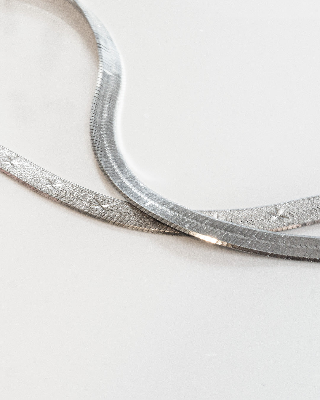 star snake silver necklace 43