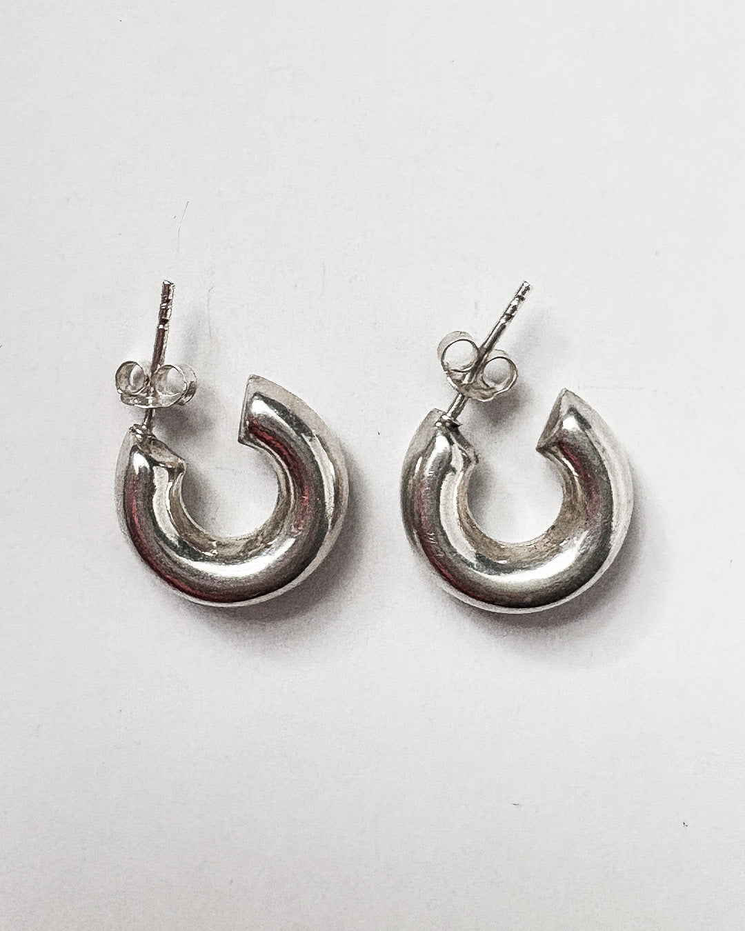 CC Silver Earrings