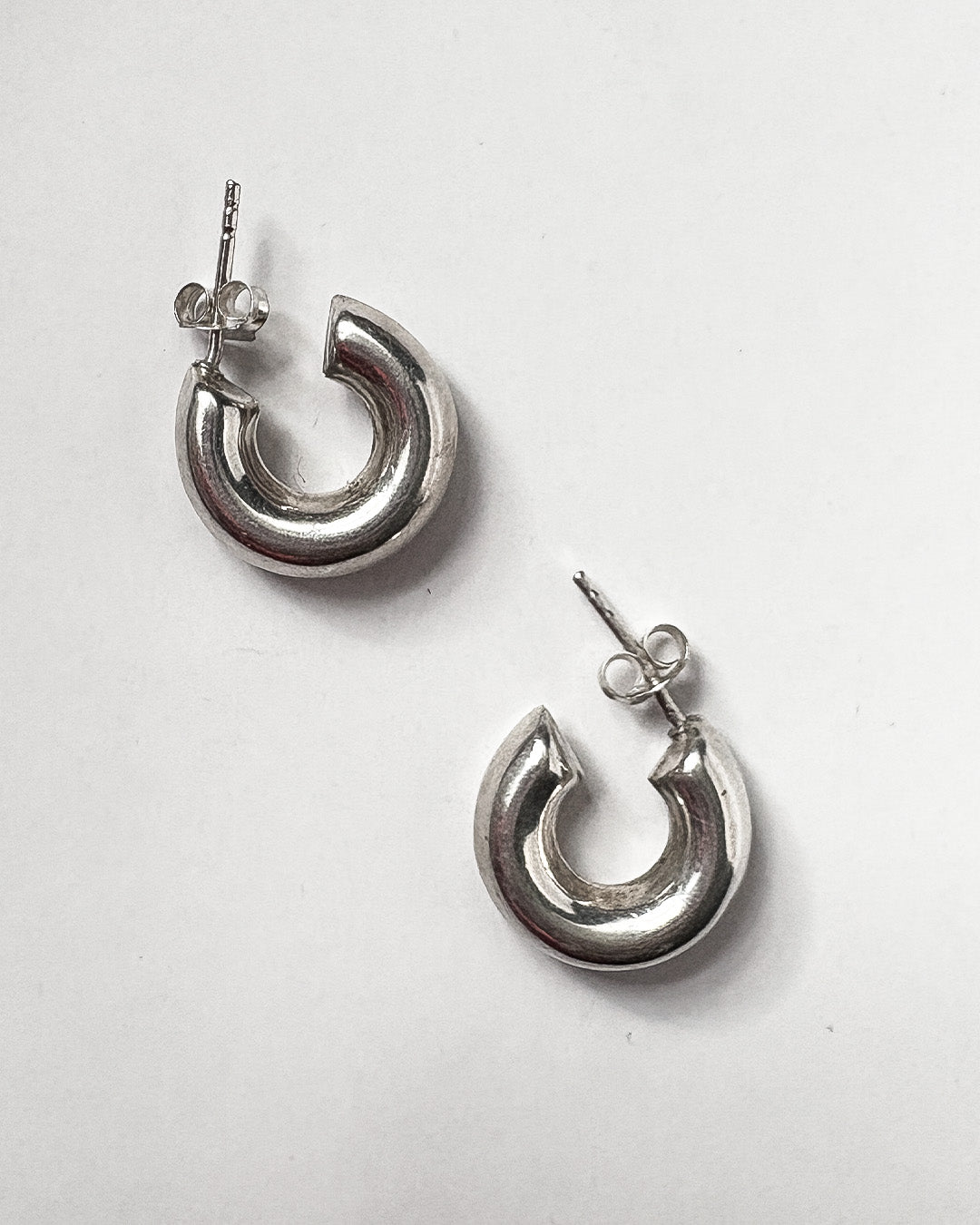 CC Silver Earrings