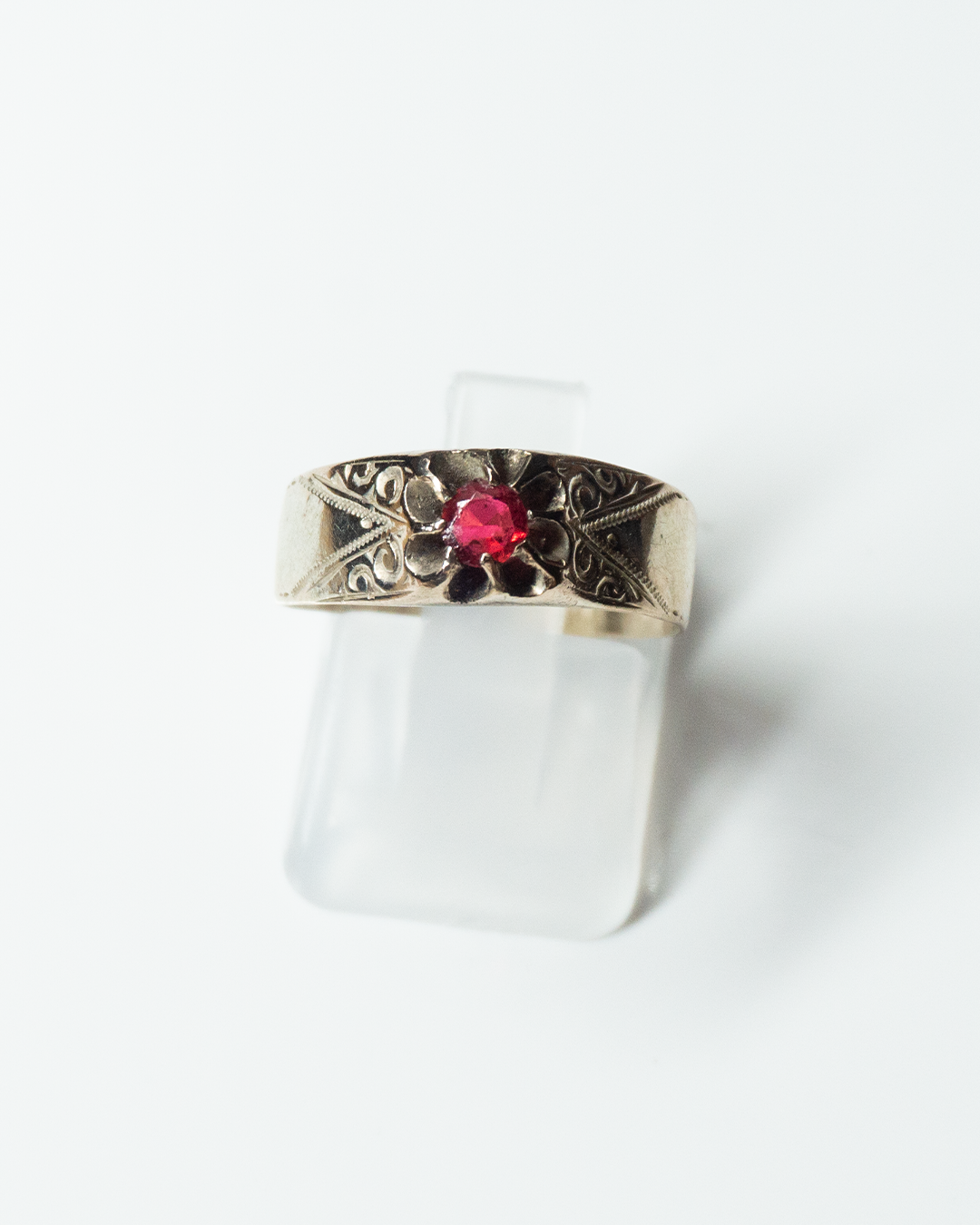 flower band ring