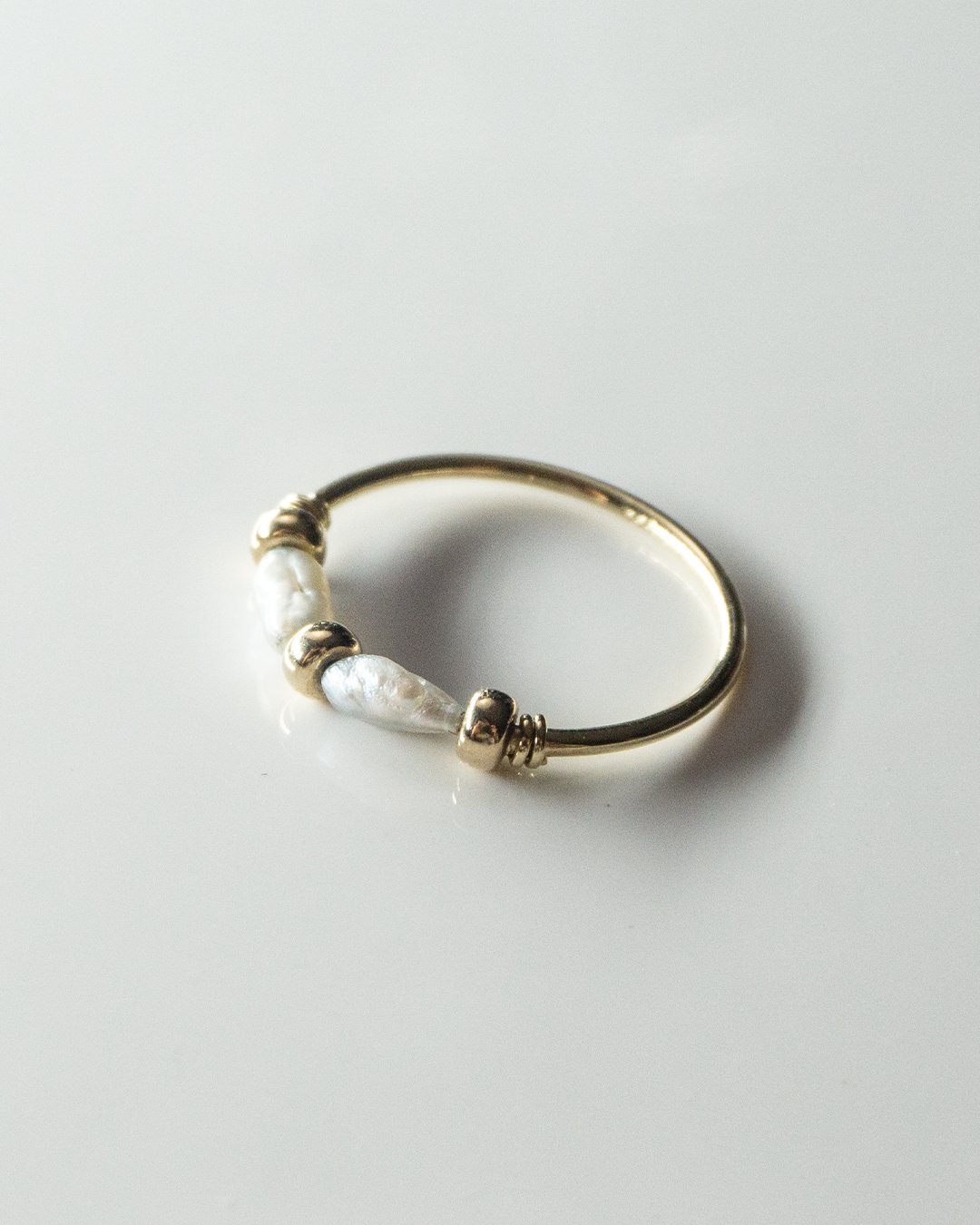 mother of pearl ring