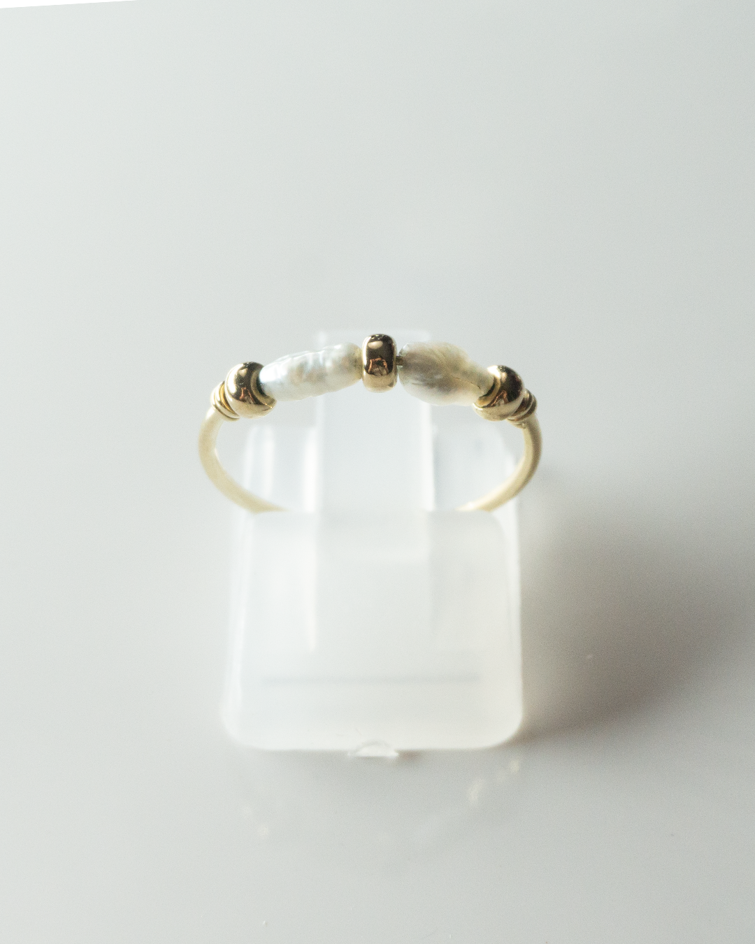 mother of pearl ring