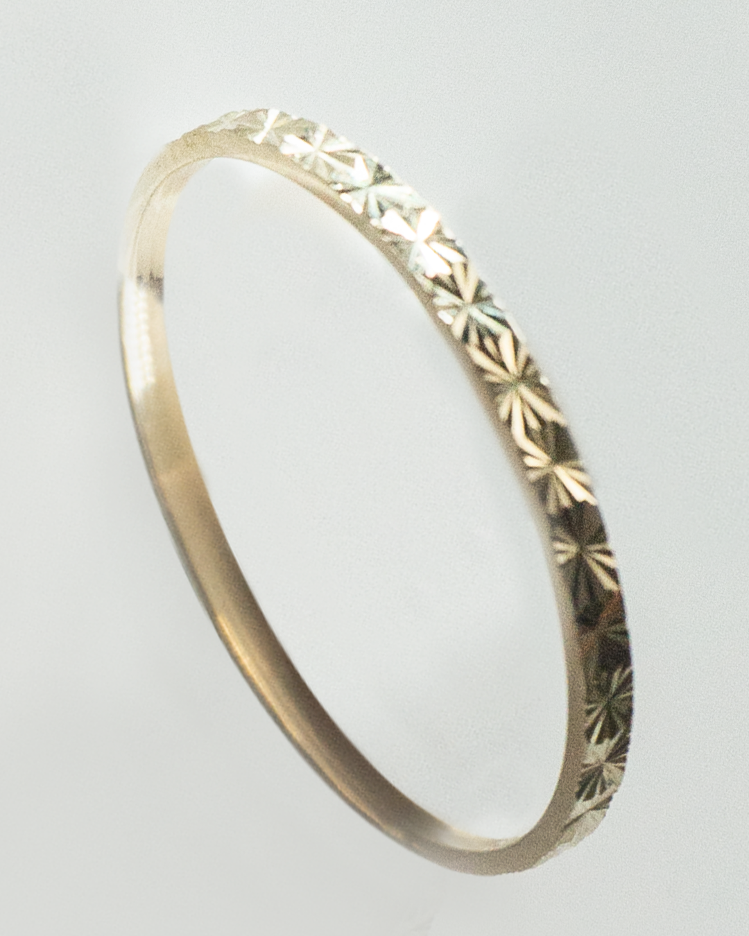 golden sunbeams band ring