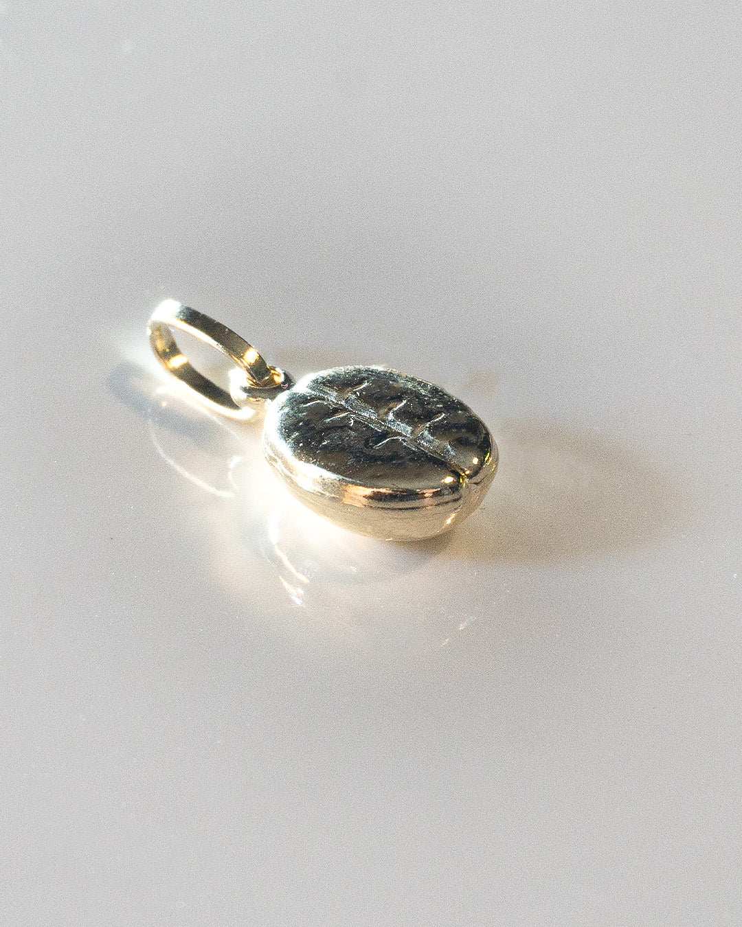 Bean There, Done That Gold Charm