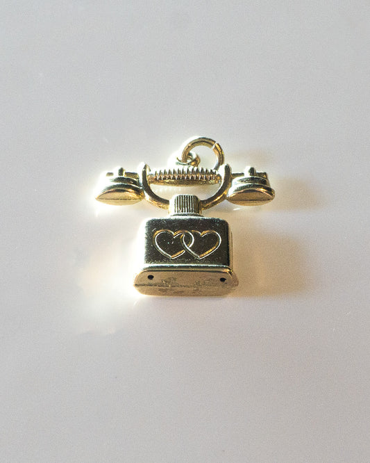 Call Me Maybe Gold Charm