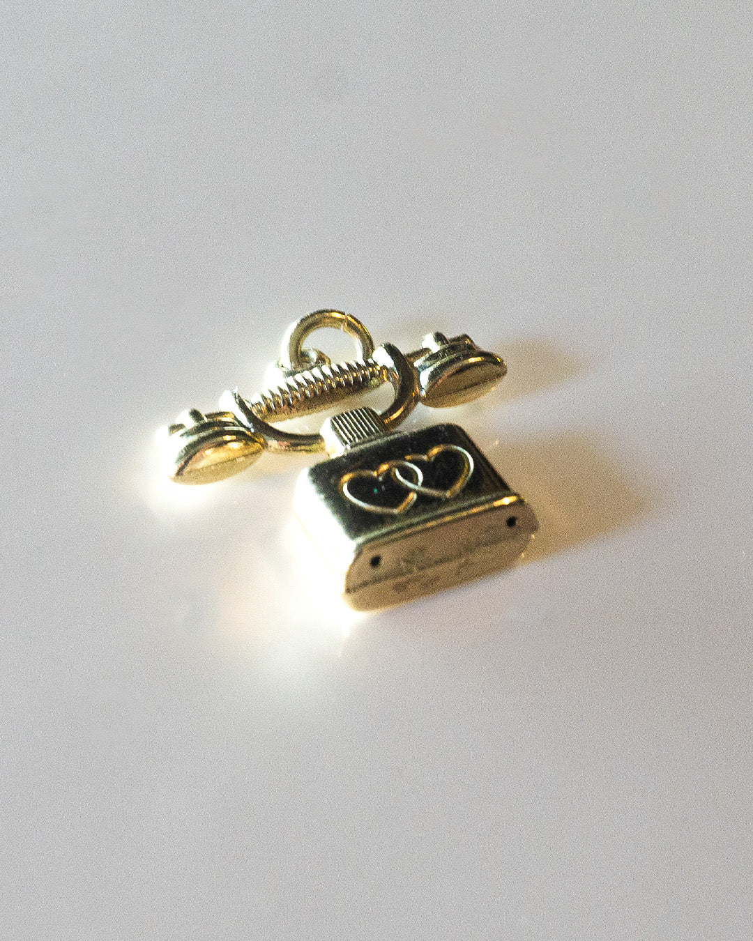 Call Me Maybe Gold Charm