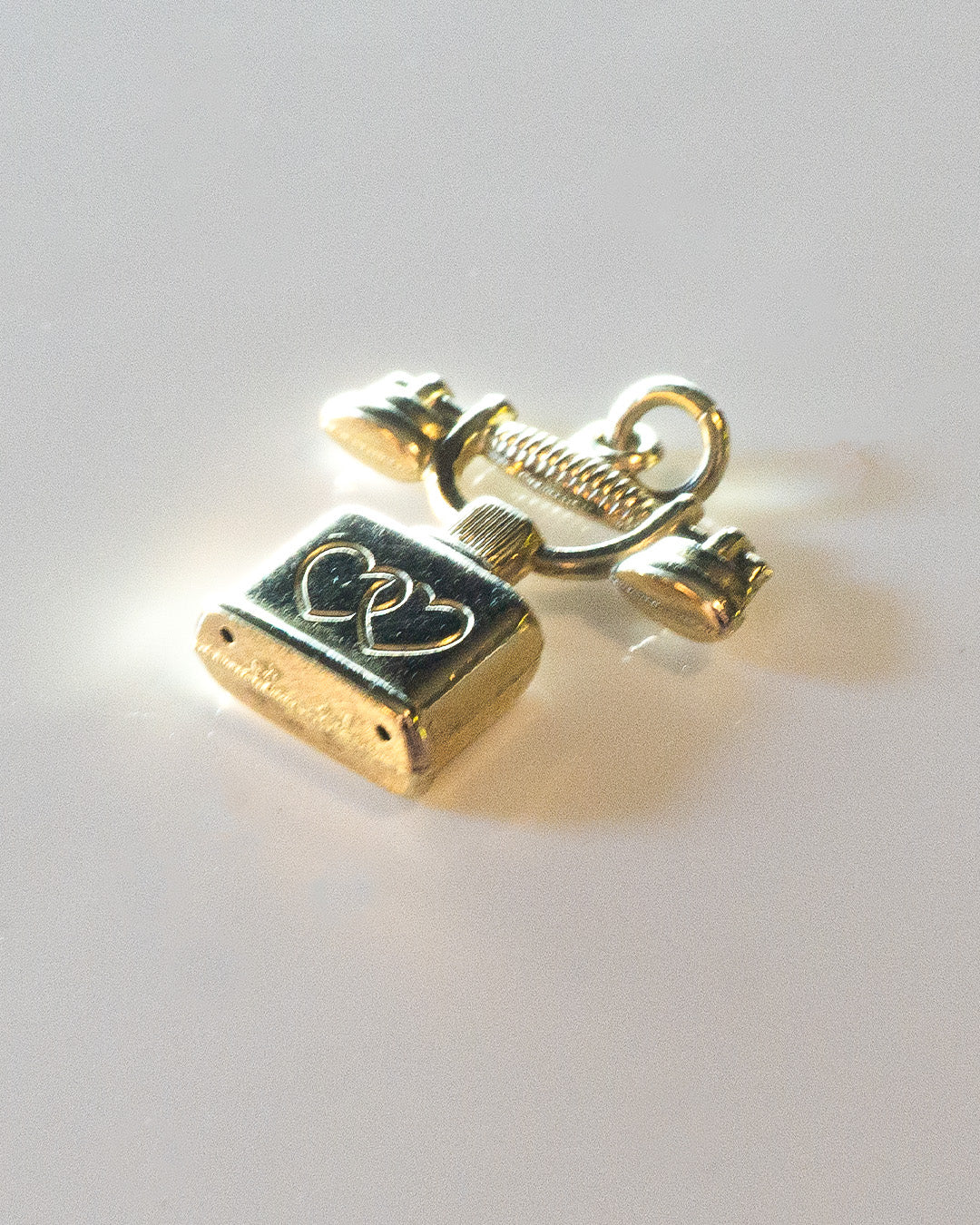 Call Me Maybe Gold Charm