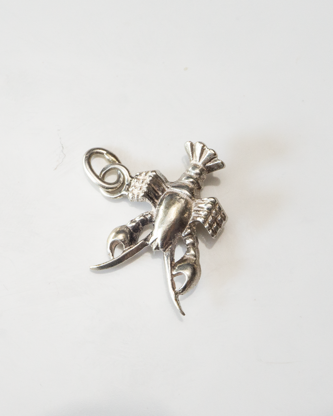 lobster silver charm