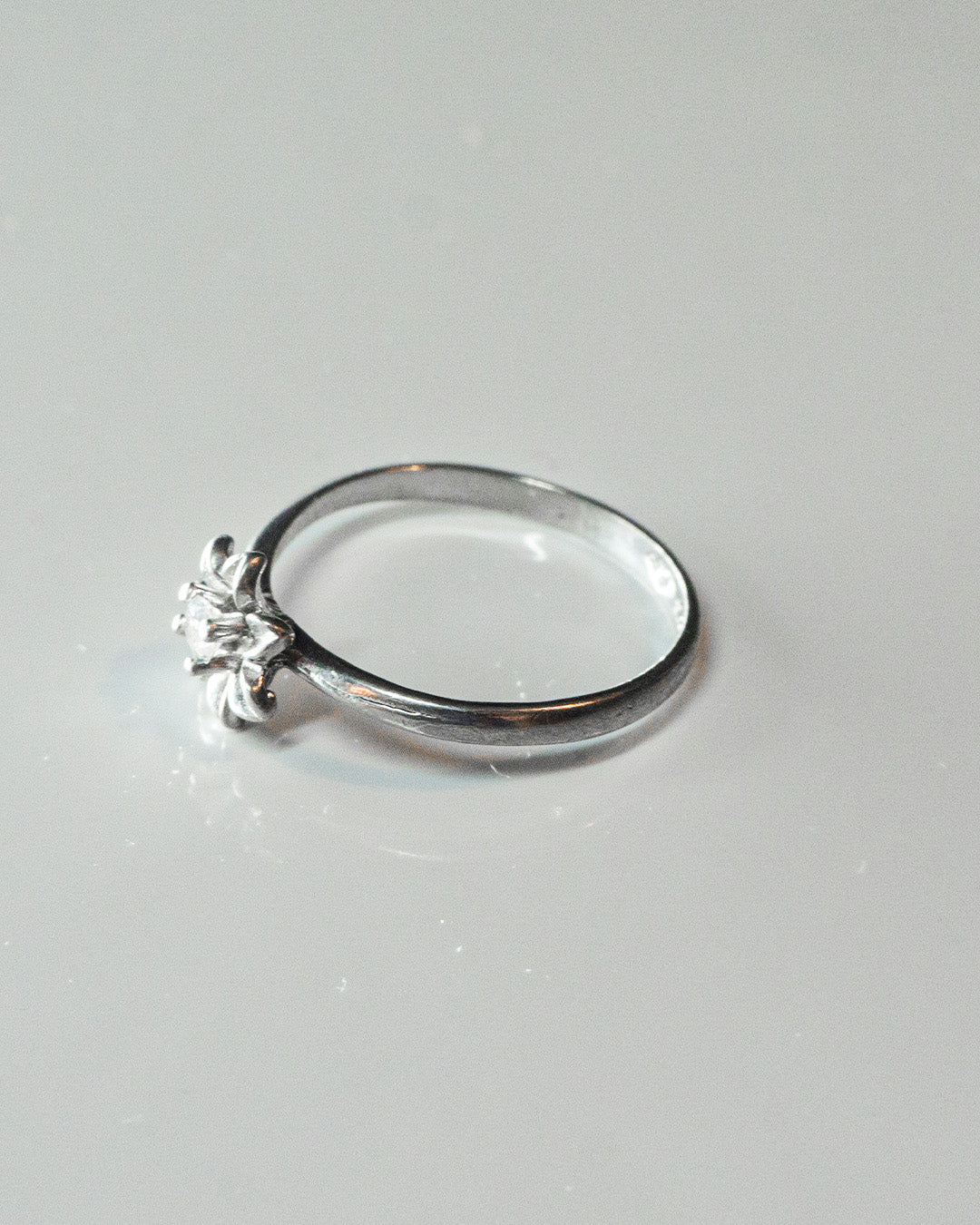 Daffodil Silver Ring