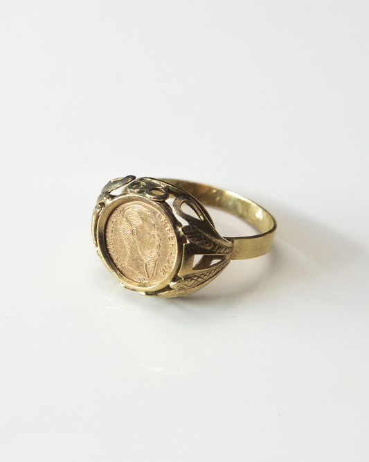 mexican coin ring