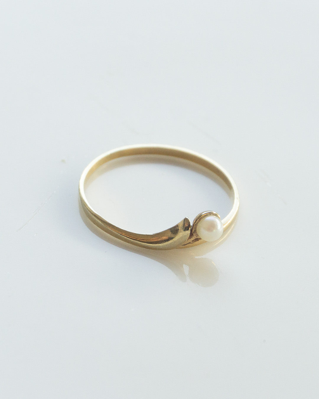 blooming pearl ring