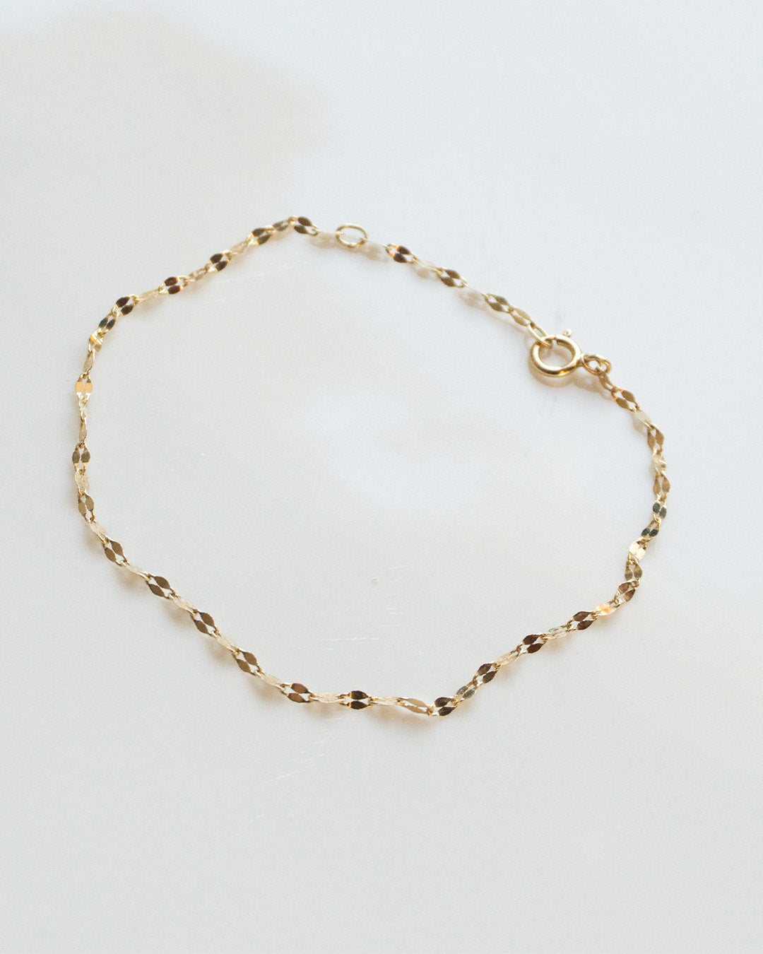goldenes Disco-Glitzerarmband
