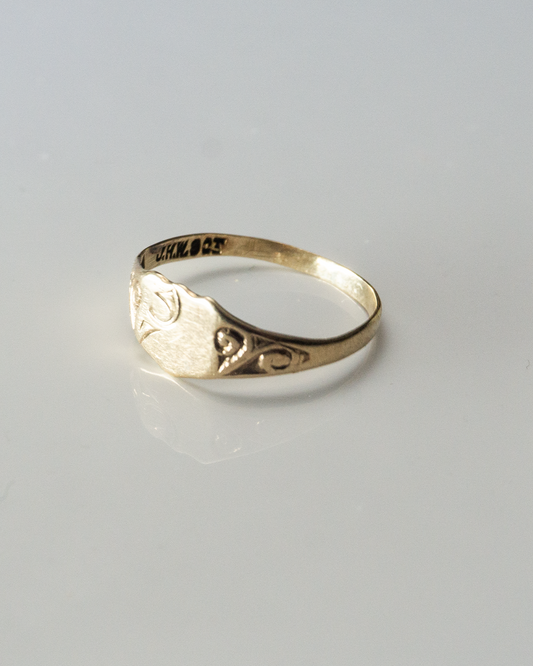 little pinky signet ring