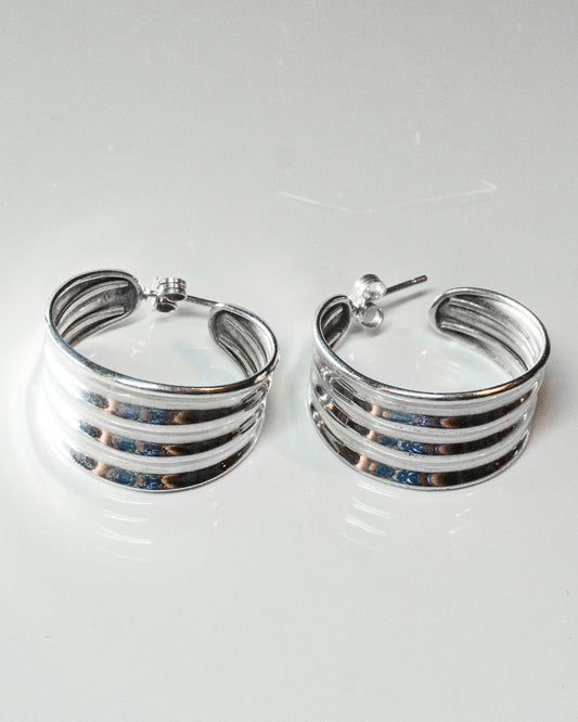 Groovy Hoops Silver