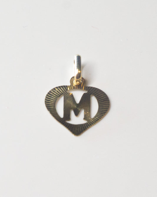 M is for Margaritas Gold Charm