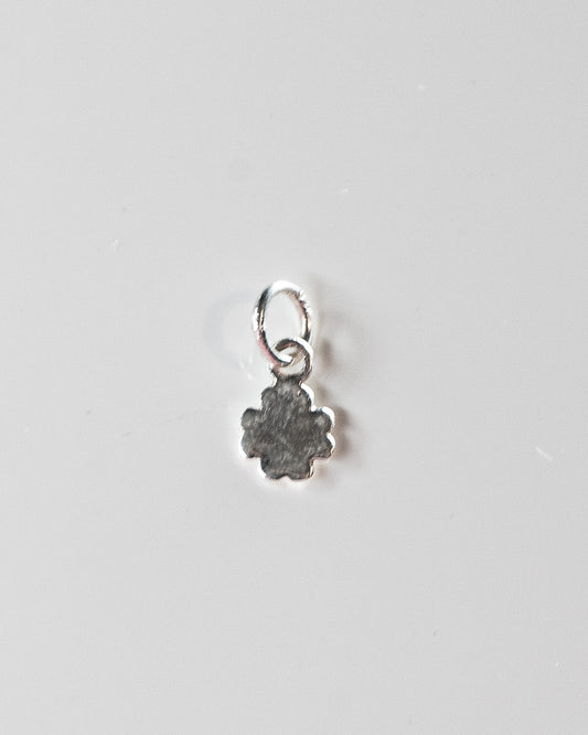 Mini Clover Silver Charm