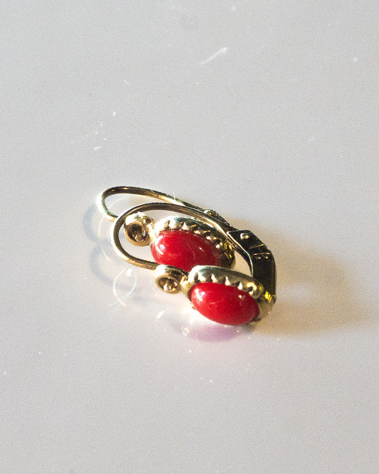 Moulin Rouge Gold Earrings
