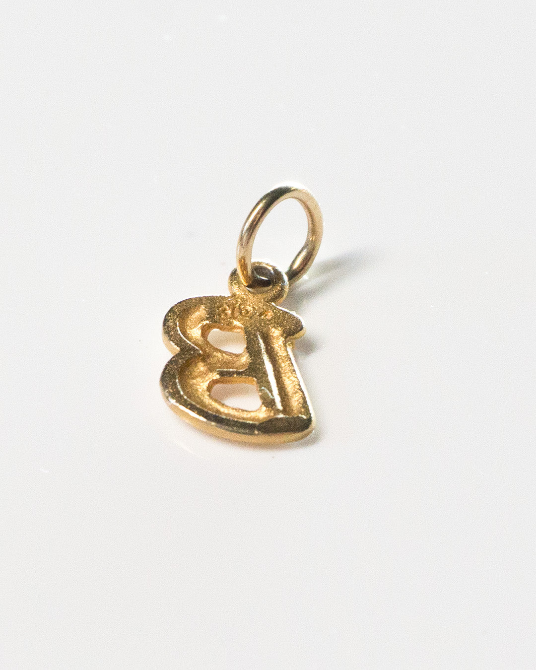 Queen B Gold Charm