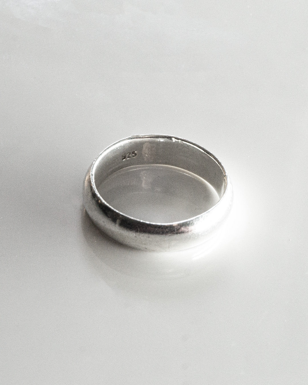 bold silver ring