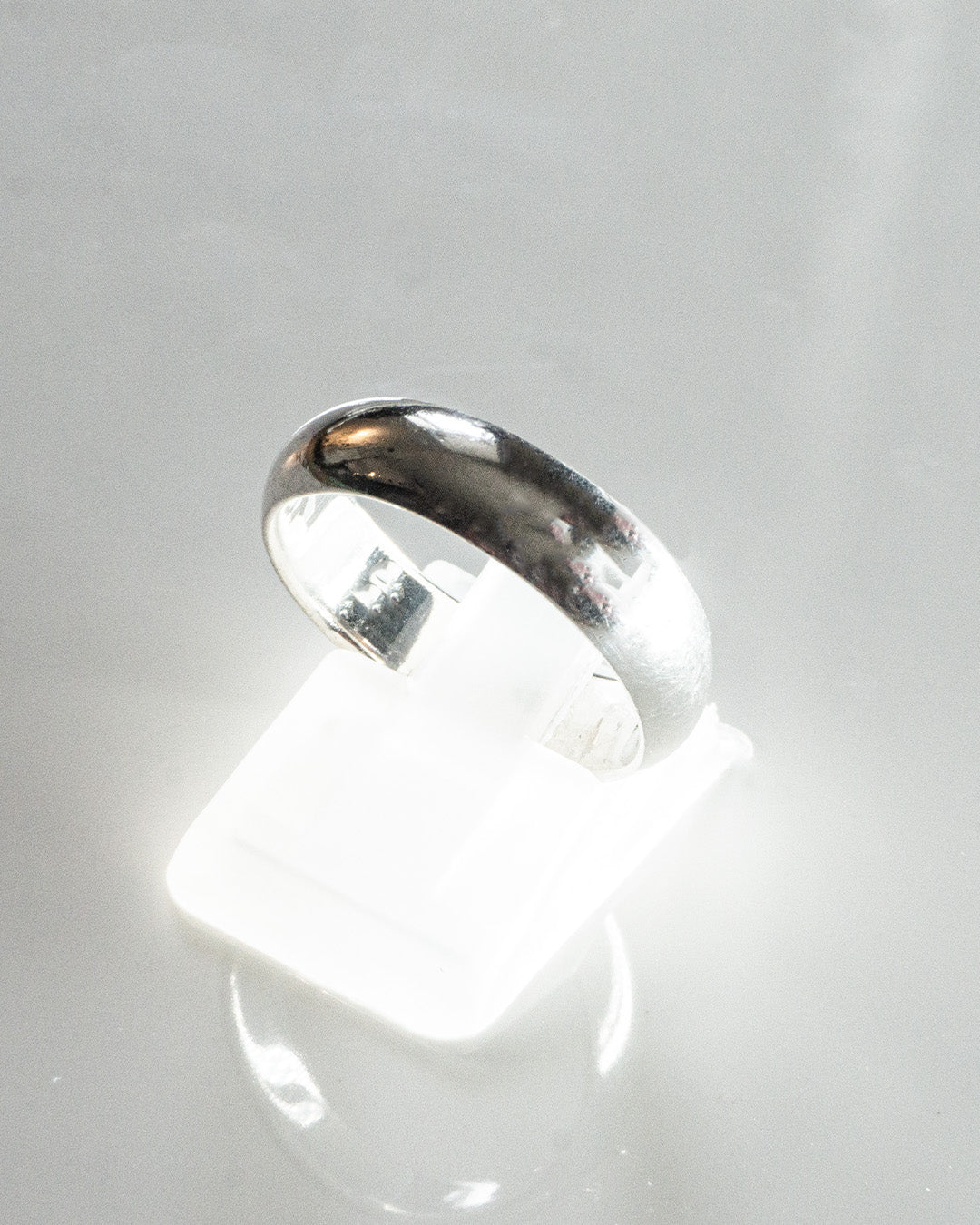 bold silver ring