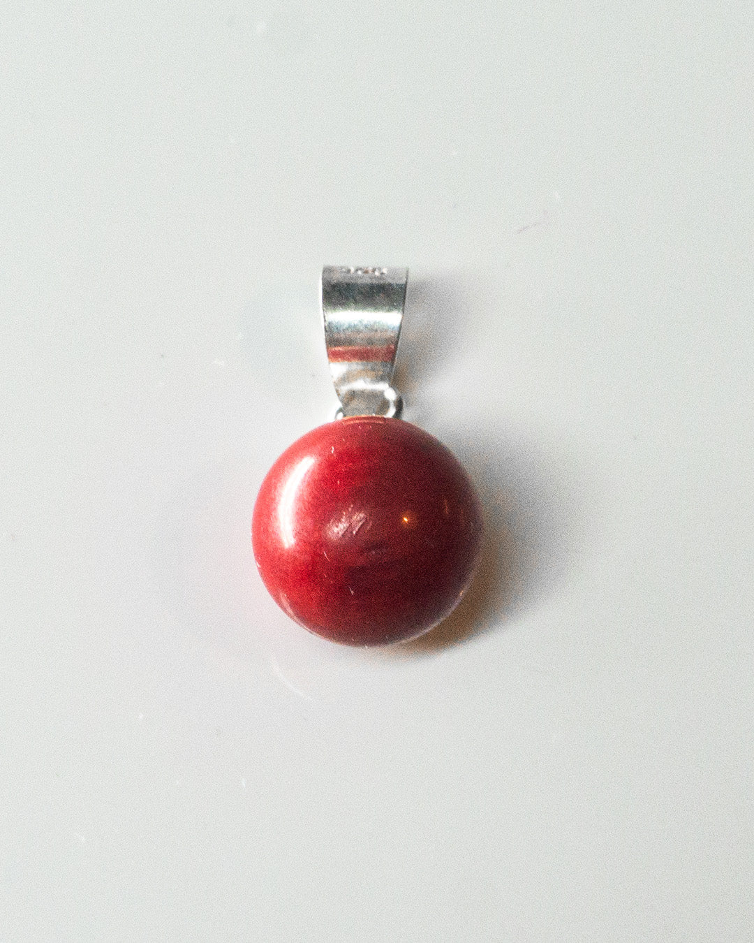 Rudolph's Nose Silver Charm