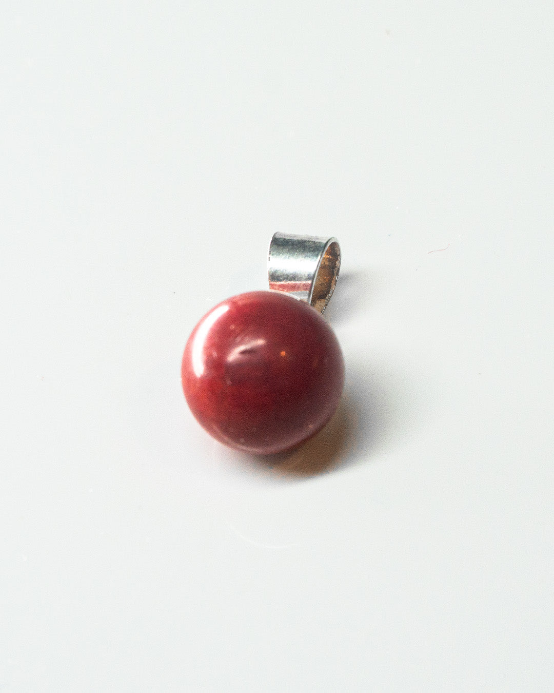 Rudolph's Nose Silver Charm