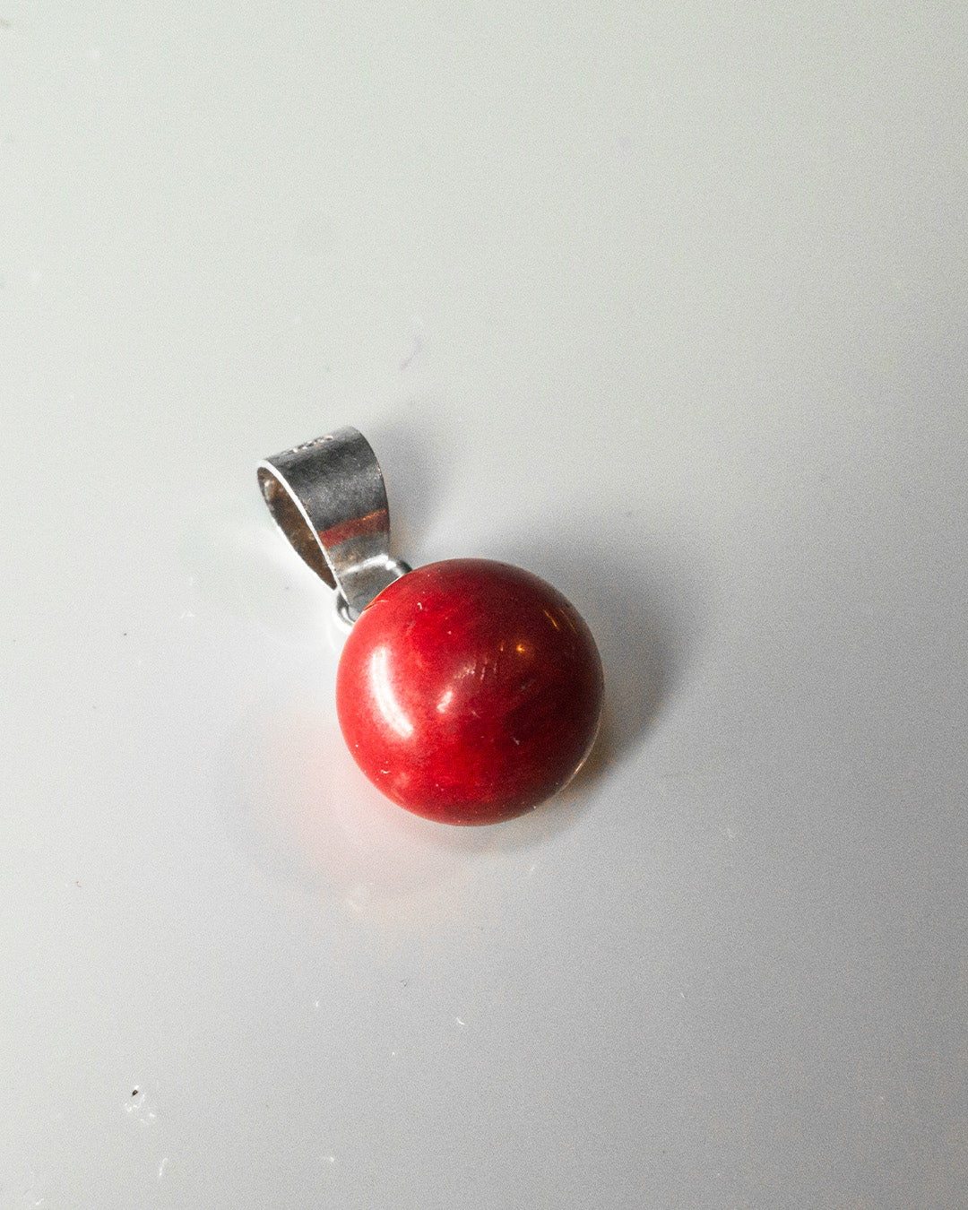 Rudolph's Nose Silver Charm