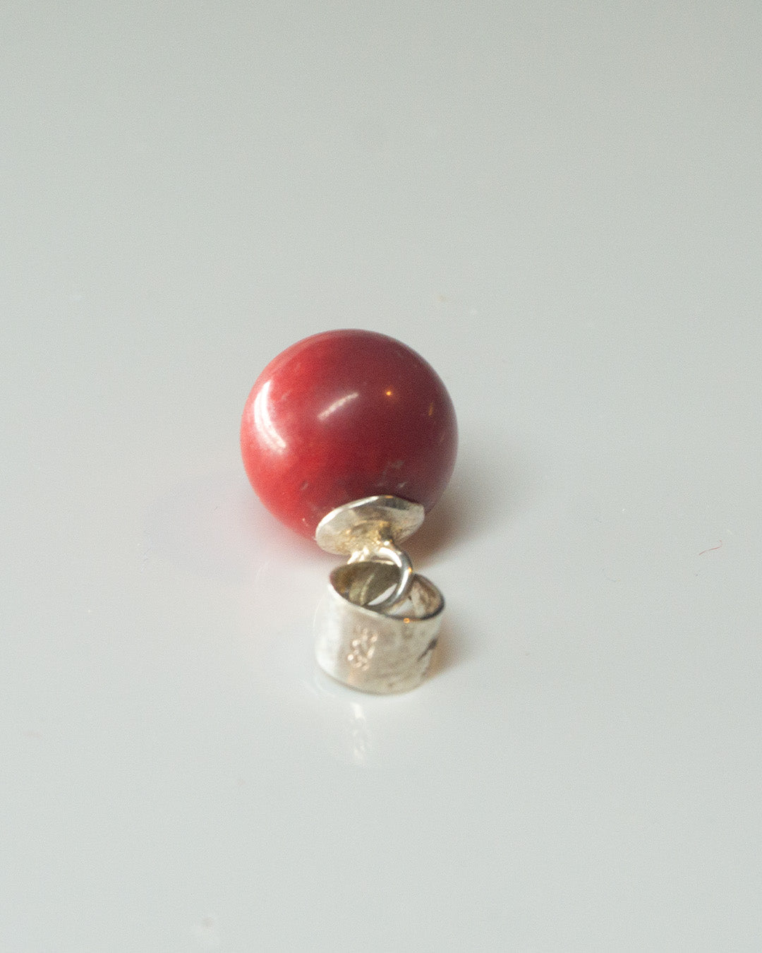 Rudolph's Nose Silver Charm