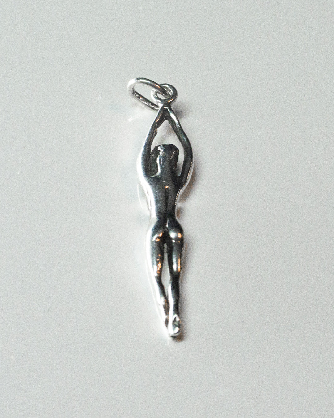 Sexy Lady Silver Charm