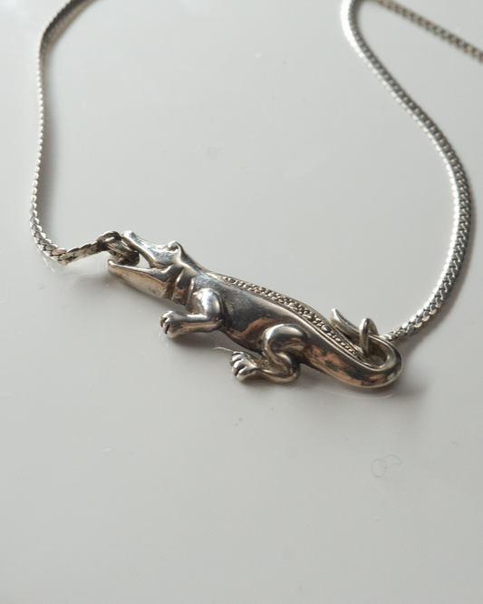 see you later alligator necklace