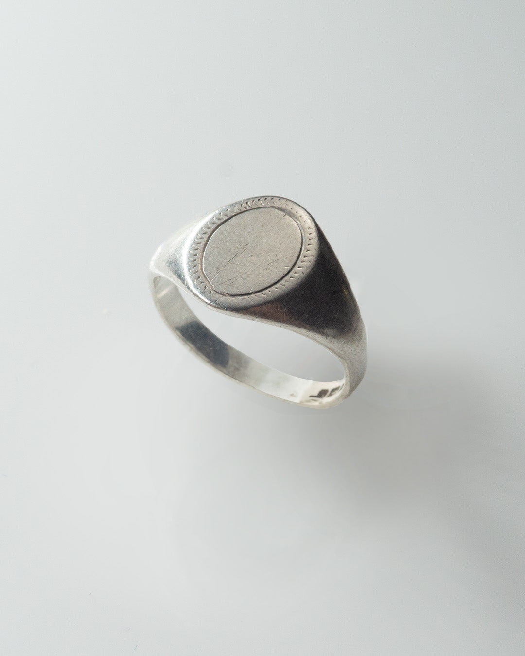 framed mirror signet ring