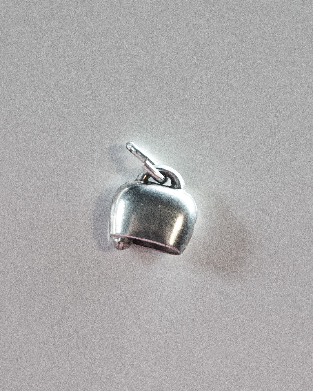 Moo-nlight Bell Silver Charm