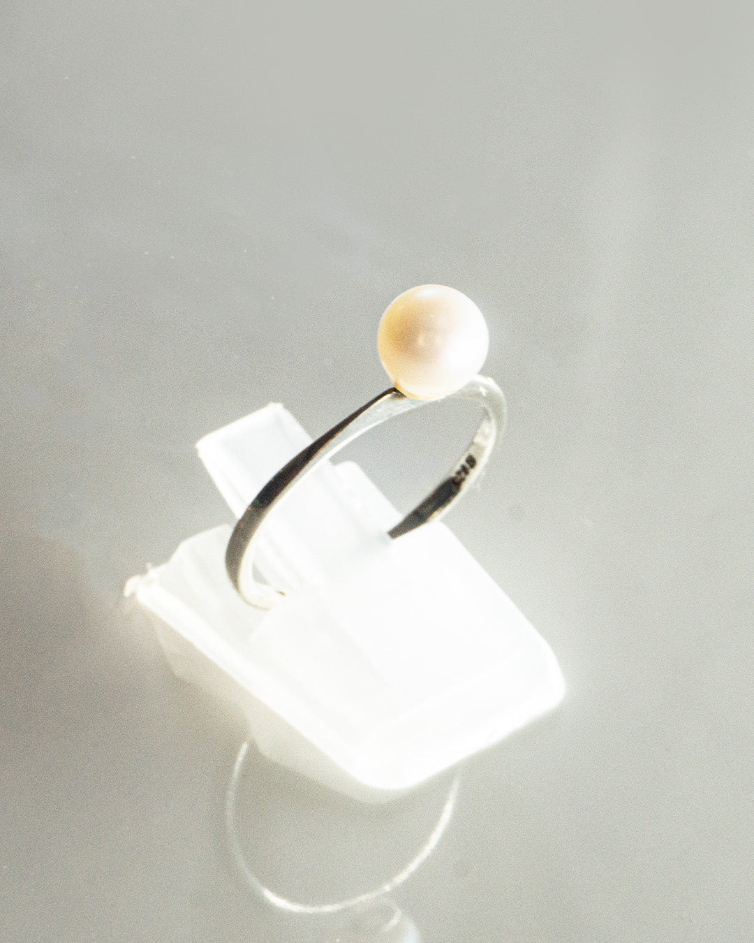 classy pearl ring