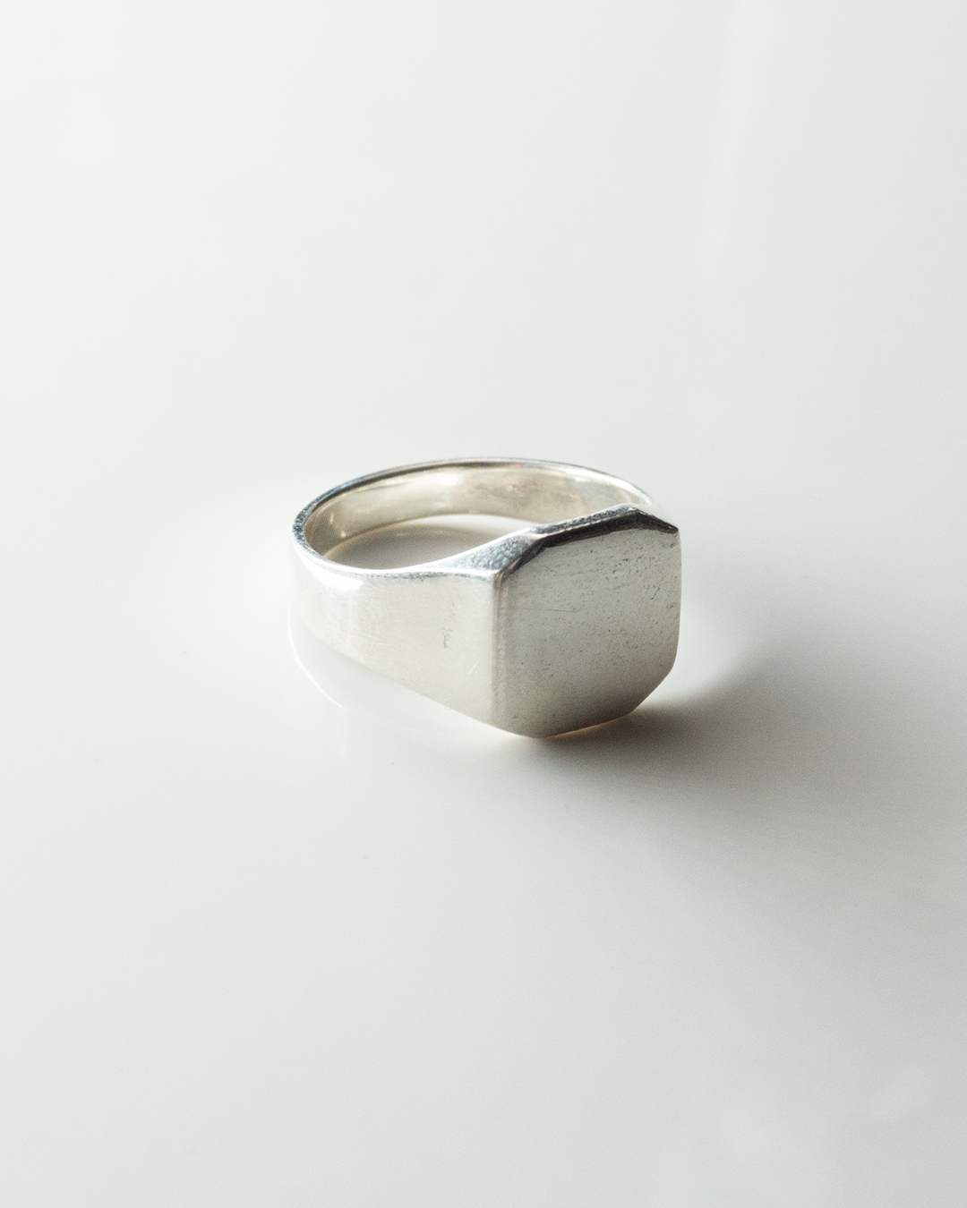 silver signet ring