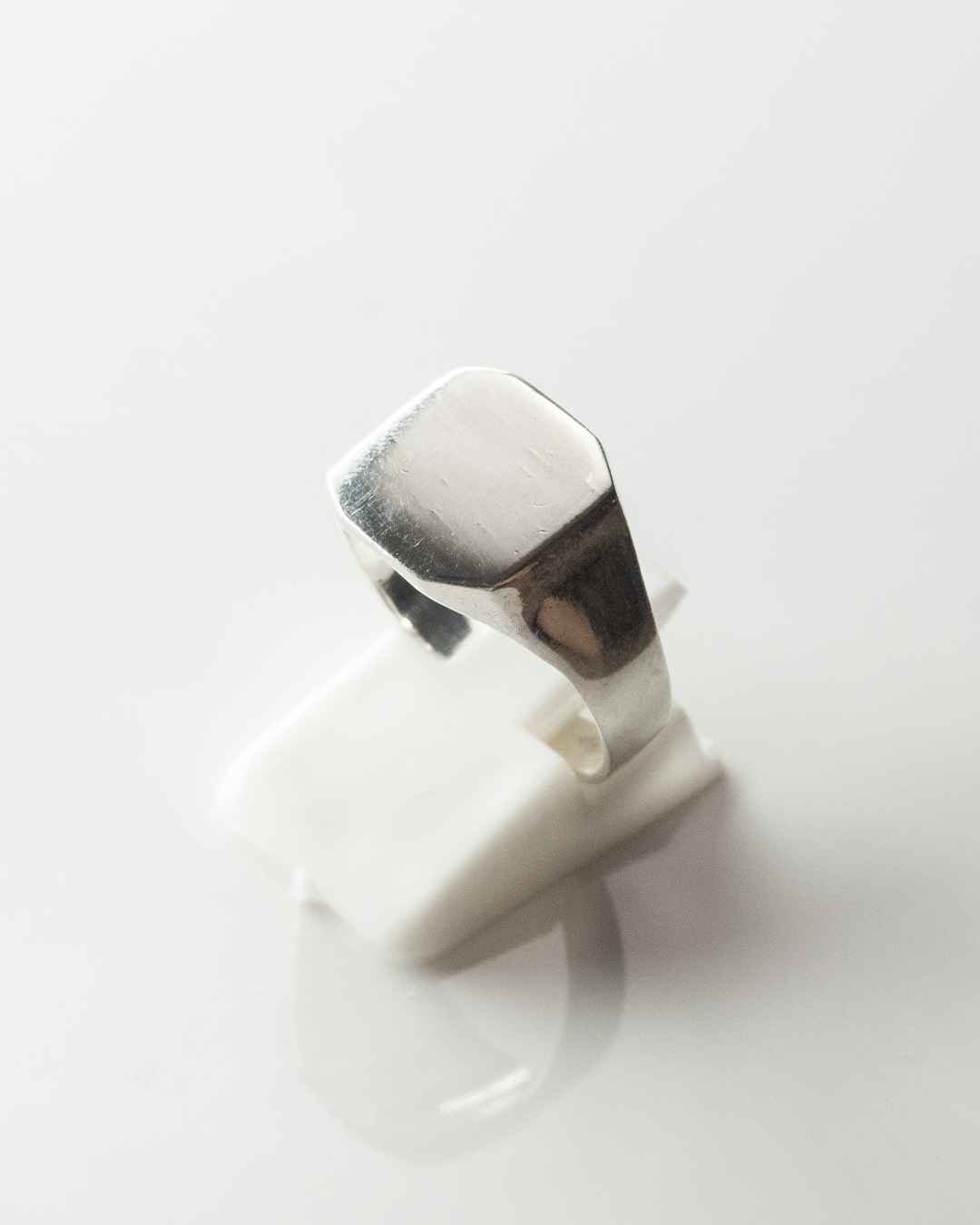 silver signet ring