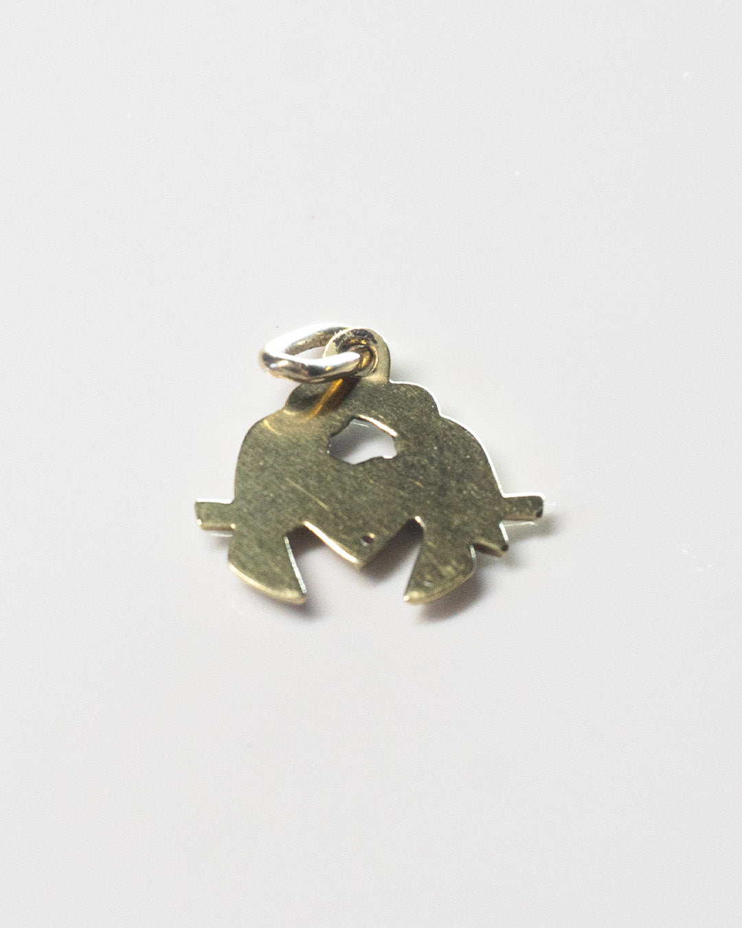 The Kiss Gold Charm