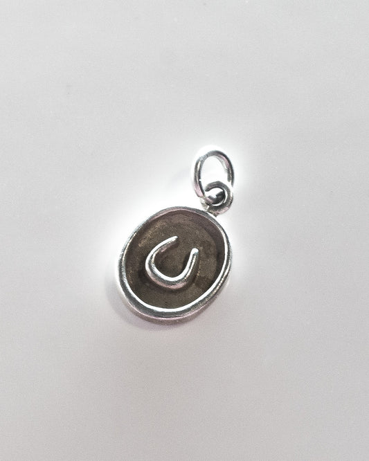 U is for Uptown Girl Silver Charm