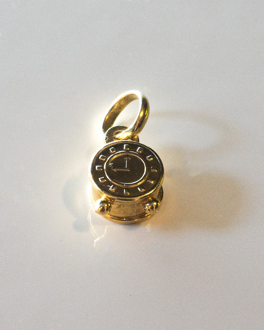 Wake Me Up Before You Go Go Gold Charm