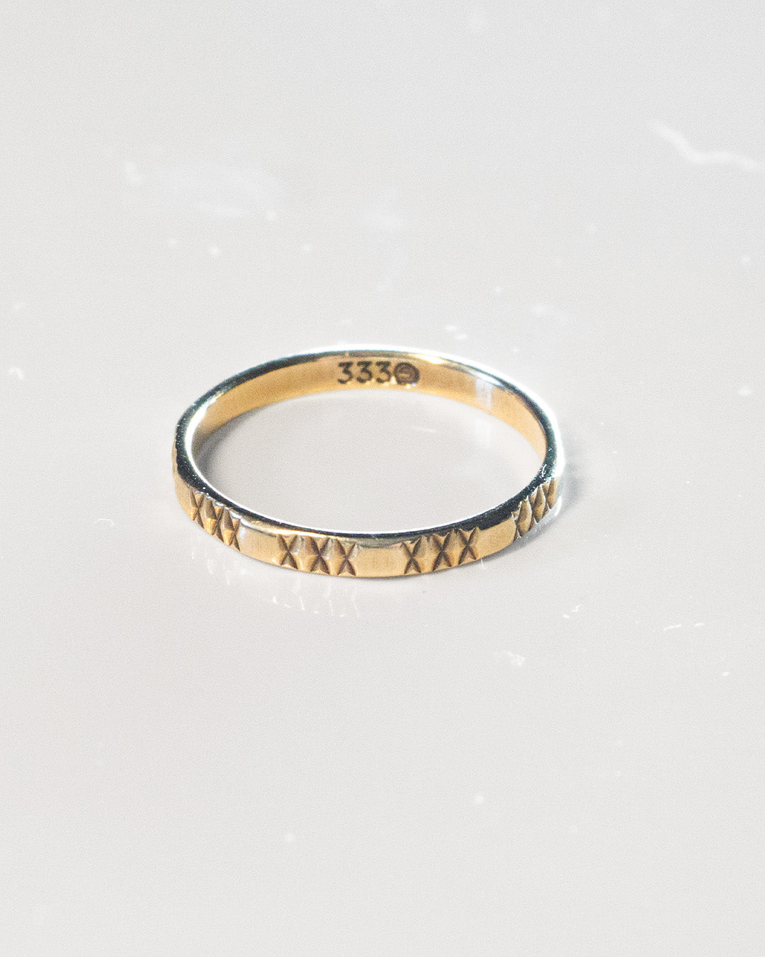 XXX Gossip Girl Gold Ring