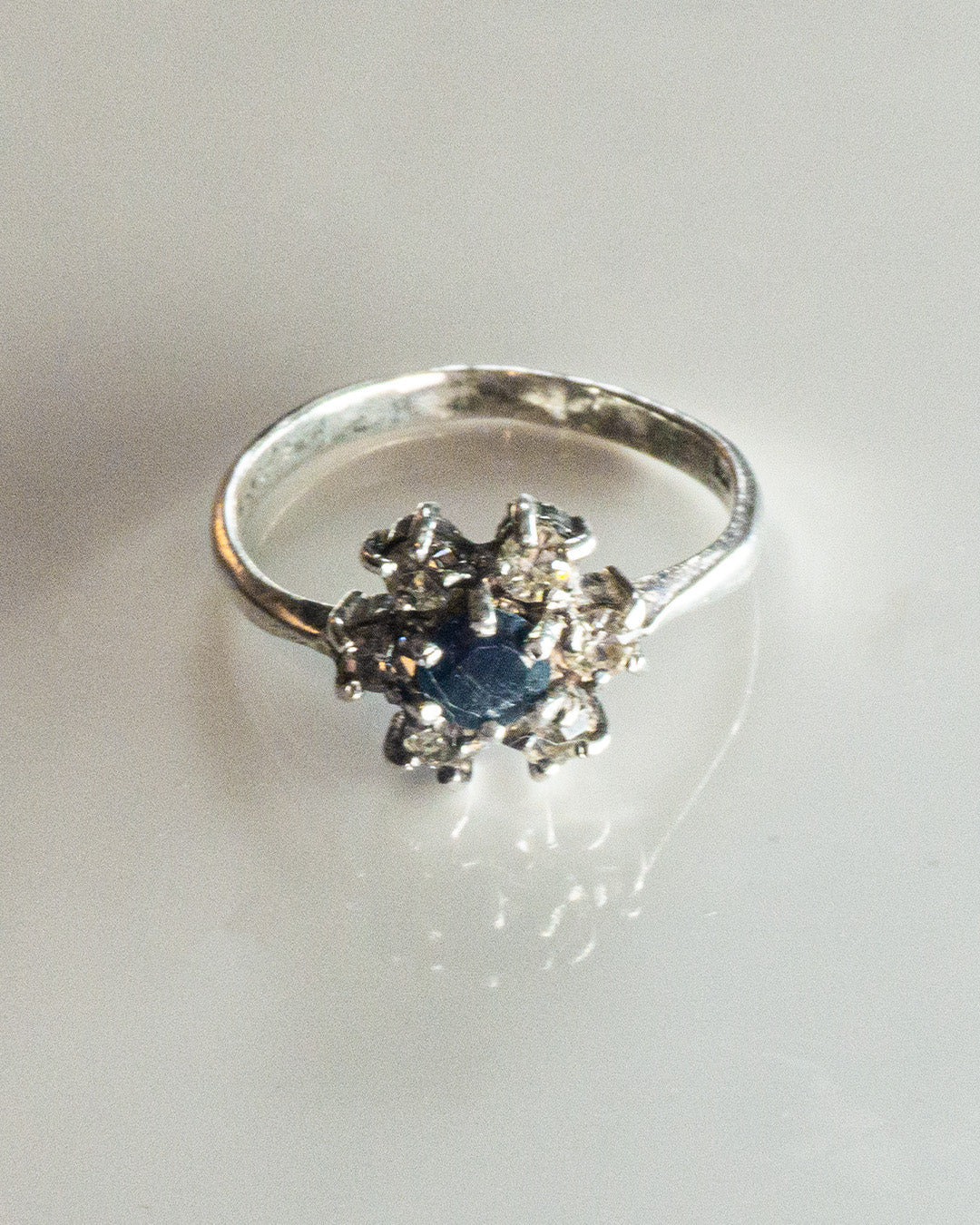 iris flower ring